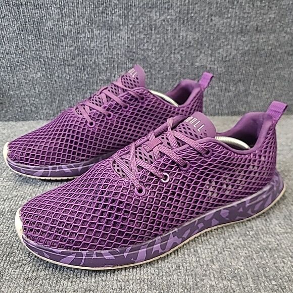 Nobull Toomey Diamond Mesh Tye Dye Runners Purple Camo Men's‎ 10.5 Women's 12 - Picture 2 of 15